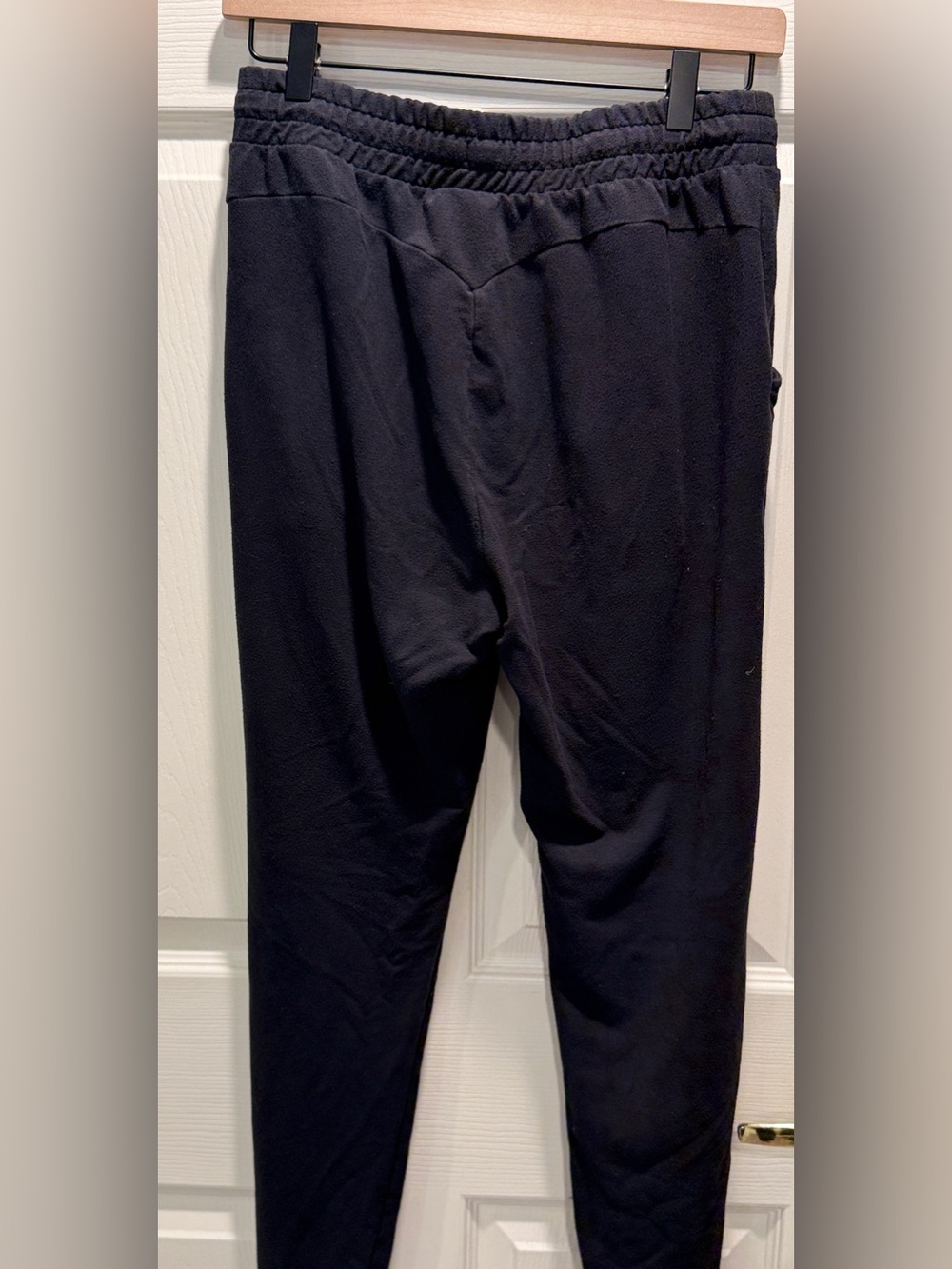 Gymshark Black Fleece Joggers Sweatpants – Men’s Medium  Athleisure Lounge Pants - Picture 6 of 7
